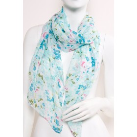 Soft Silk Printed Scarf A30 - 10 per pack - $2.40 ea